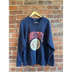Vintage OSU Buckeyes blue sweater